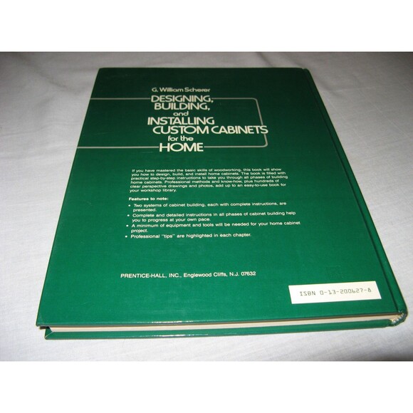 DESIGNING, BUILDING, AND INSTALLING CUSTOM CABINEST FOR HOME WILLIAM SCHERER HB - Picture 2 of 3